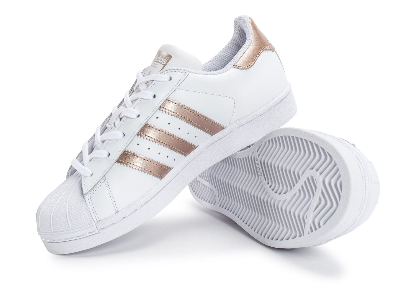 adidas superstar femme rose gold